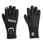 Preview: Sparco Neoprene Handschuhe Gr. L, CRW schwarz